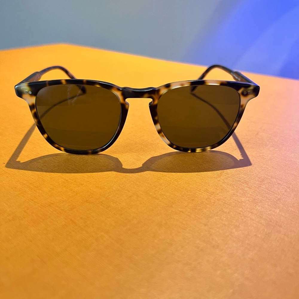 Garret Leight BROOKS sunglasses in Brown Tortoise